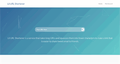 Desktop Screenshot of lilurls.com